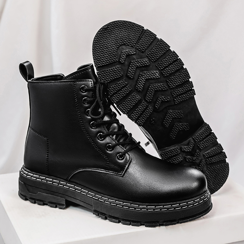 Sepatu Bot Motor Kulit Paten H - Guipure Lace Panel ulasan dan harga