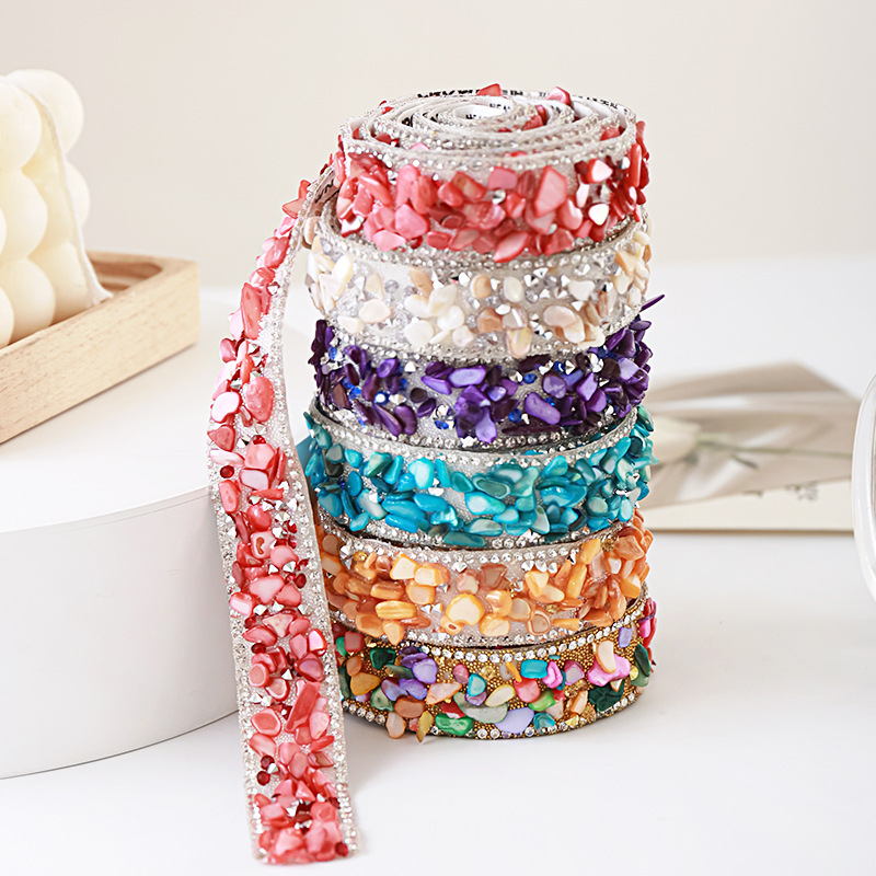 Pita Kristal Rhinestone 90cm 2 - Embellishment Glue Craft ulasan dan harga