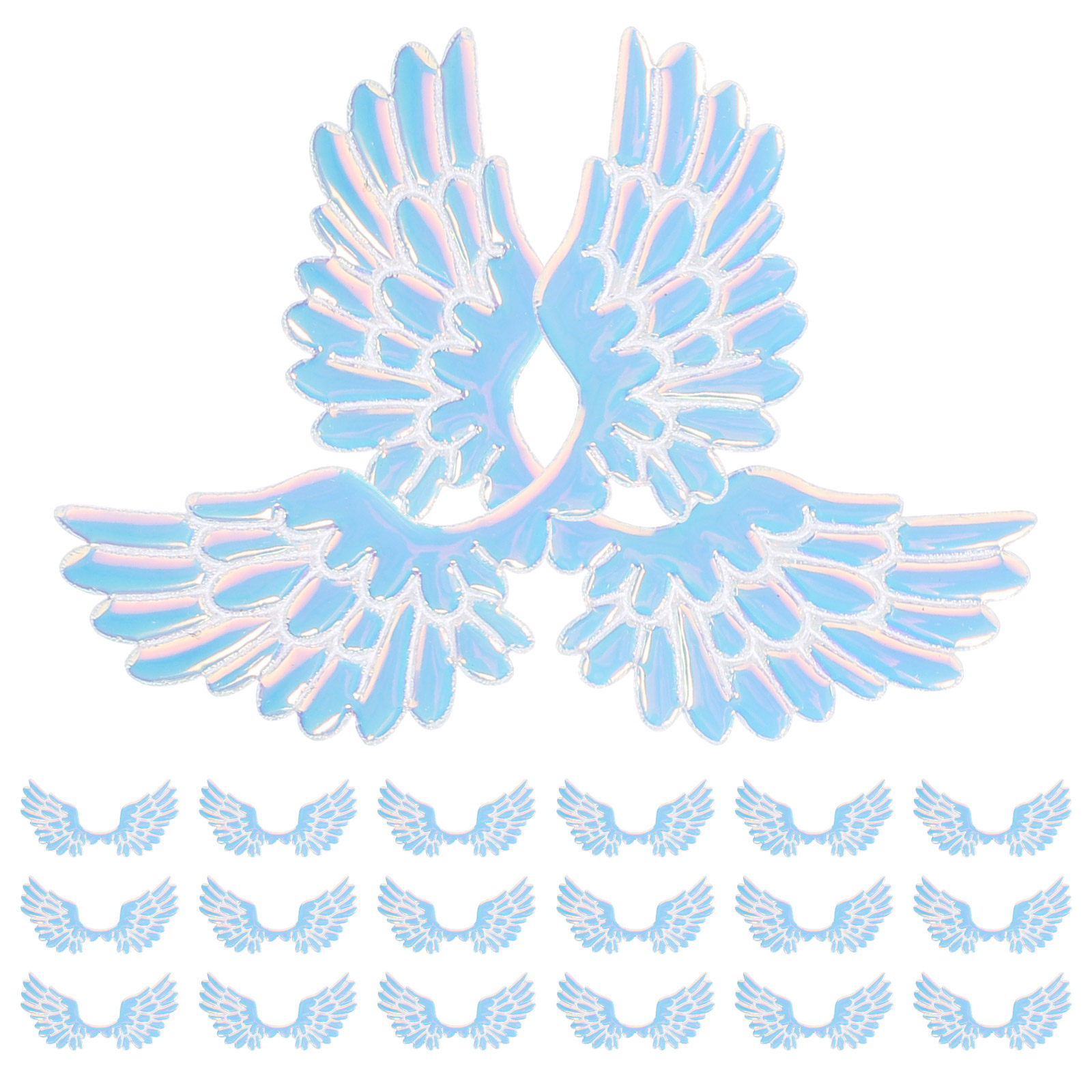 20Pcs Aplikasi Sayap Kelelawar - Embellishment Glue Craft ulasan dan harga