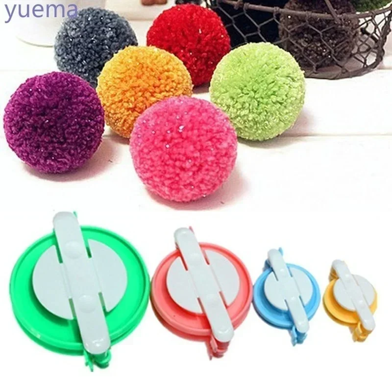 8 buah 4 ukuran bulu bola tenu - Pom Pom Maker Tool ulasan dan harga