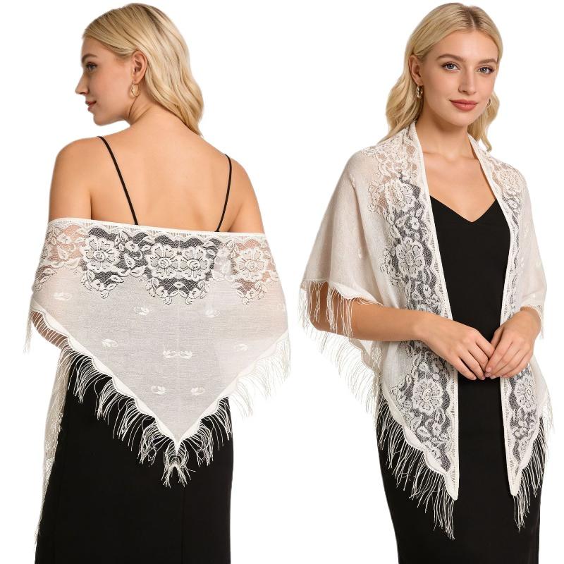 Selendang pengantin berumbai d - Tassel Fringe Trim ulasan dan harga