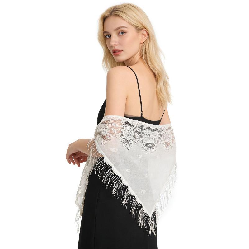 Selendang pengantin berumbai d - Tassel Fringe Trim ulasan dan harga