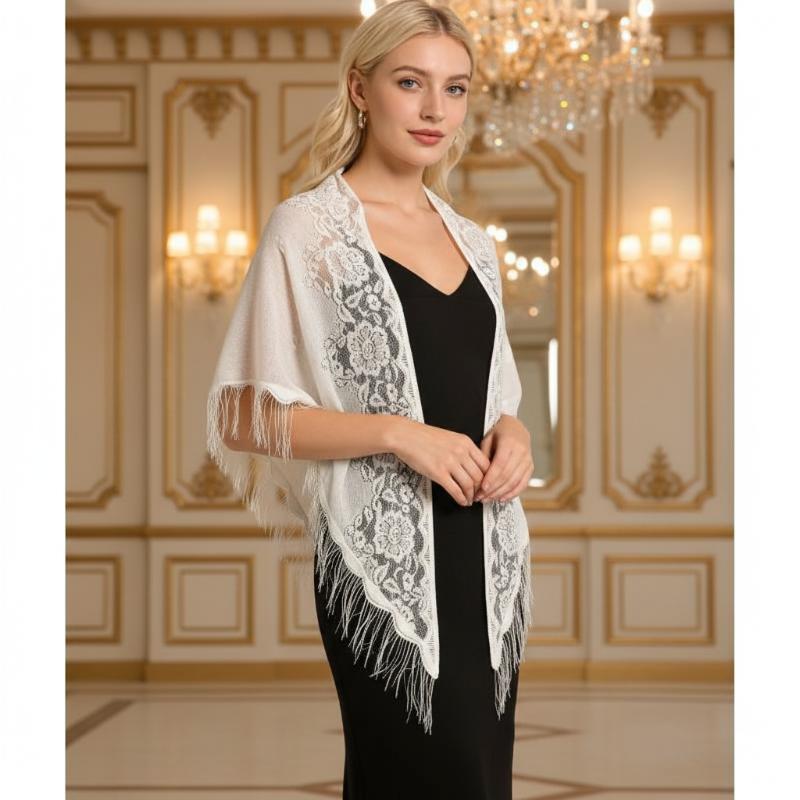 Selendang pengantin berumbai d - Tassel Fringe Trim ulasan dan harga