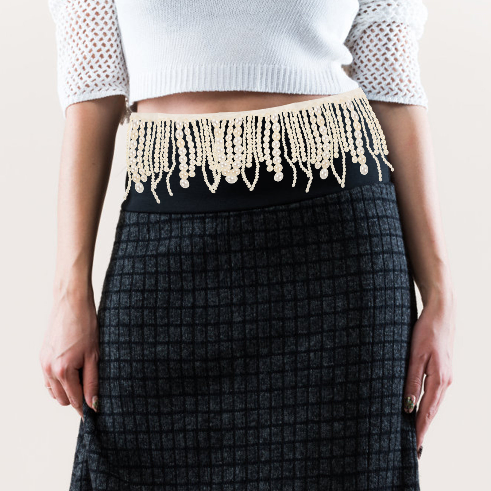 Hiasan Mutiara untuk Pakaian,  - Tassel Fringe Trim ulasan dan harga