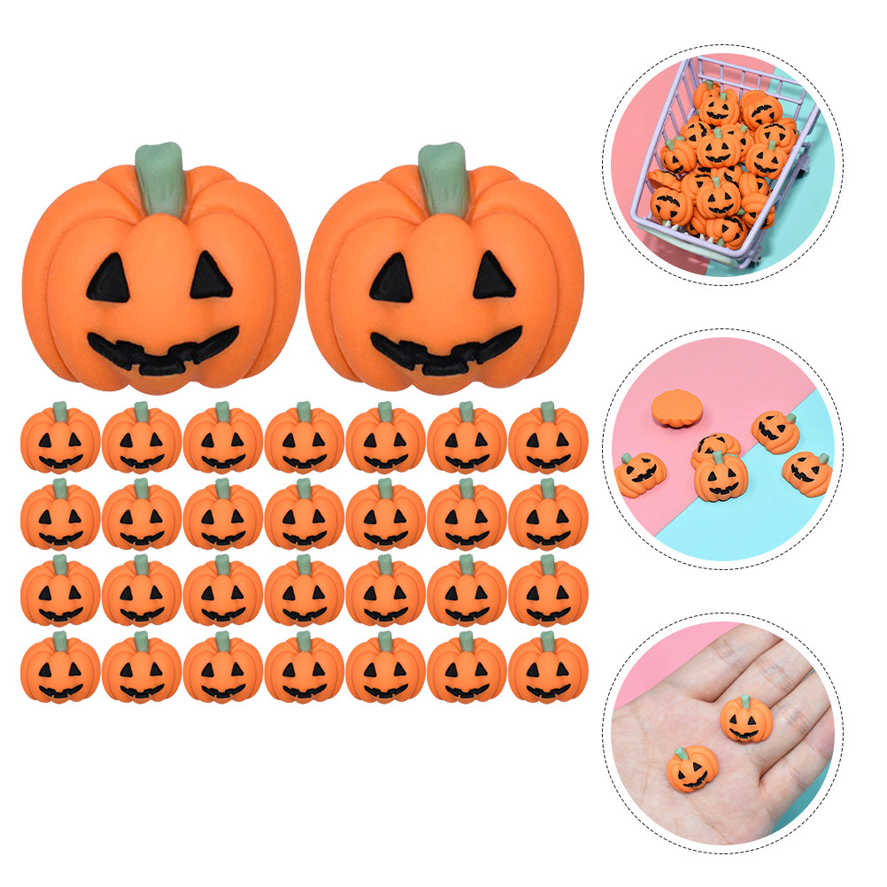 50Pcs Mini Gantungan Labu Resi - Craft Embellishment ulasan dan harga
