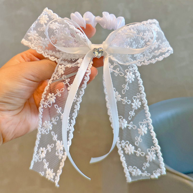 Ikat Rambut Elastis Pita Renda - Tassel Fringe Trim ulasan dan harga