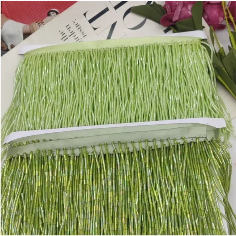 Aksesoris Gaun Rumbai Tabung M - Tassel Fringe Trim ulasan dan harga