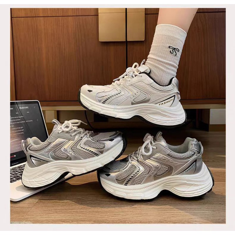 Sepatu Sneakers Wanita Musim S - Guipure Lace Panel ulasan dan harga