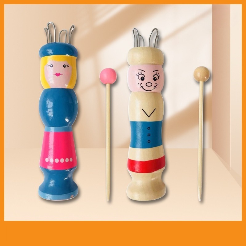 Alat Rajut Boneka Kayu French  - Pom Pom Maker Tool ulasan dan harga