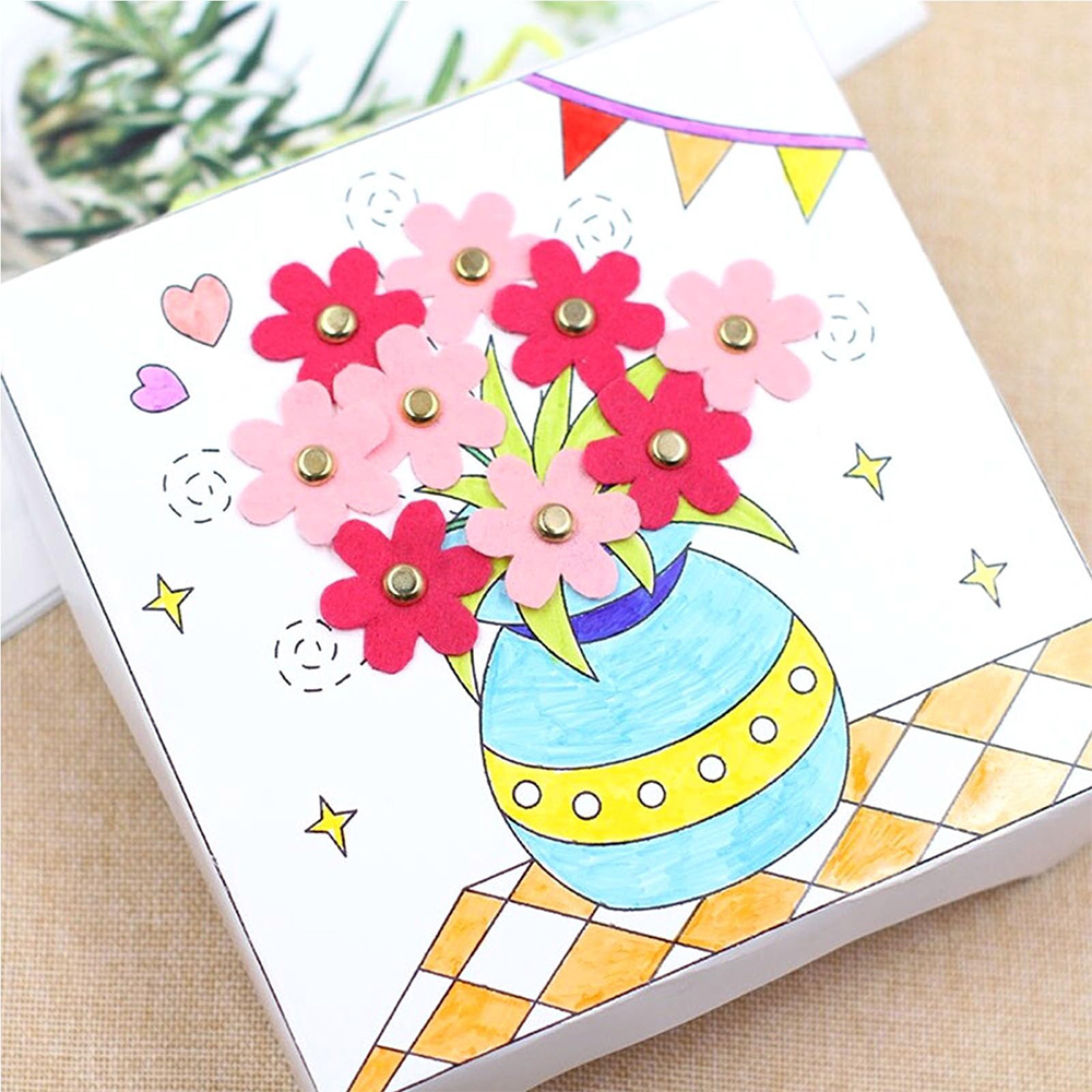 100pcs/Kantong Campuran Pola B - Embellishments For Scrapbooking ulasan dan harga