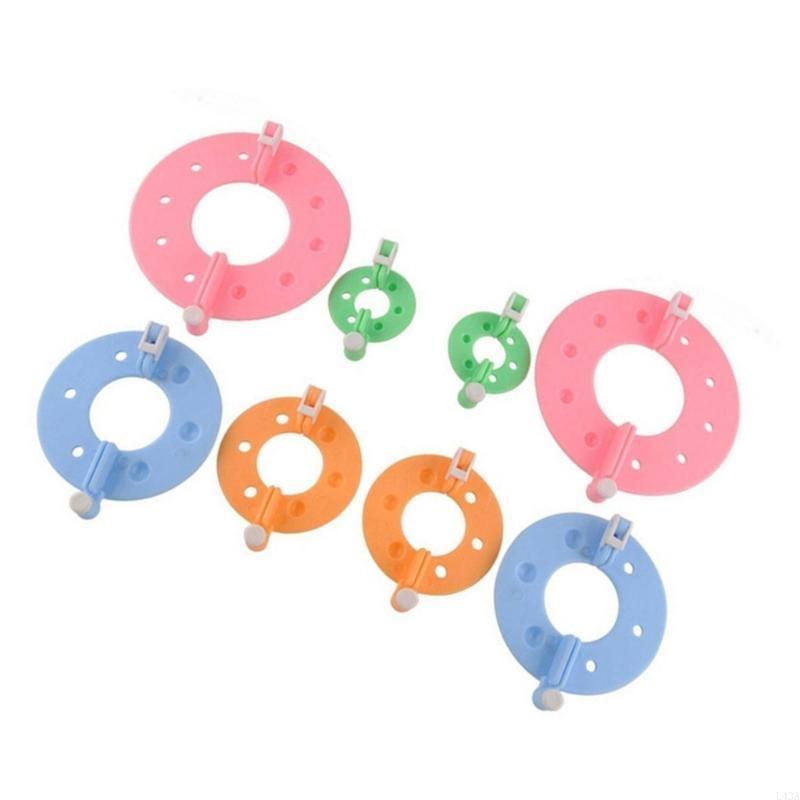 L43A 4 Buah Alat Rajut Benang  - Pom Pom Maker Tool ulasan dan harga